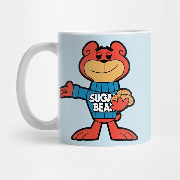 cute sugar bear mascot by mighty corps studio